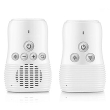 (UK Plug) DBM-8 Light Night Wireless Two-way Audio Baby Monitor Talk Back Intercom Sound Alert for Infant