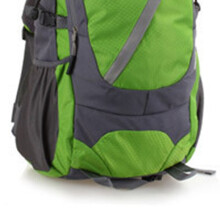 Large Capacity Waterproof Nylon Climbing Backpack for Hiking Cycling Green
