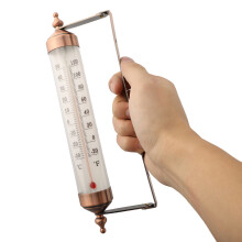 Stahlkonstruktion Innenraumthermometer Bürogebäude Hochfeste Breite Anwendungsbereiche 10 Zoll Celsius Akkulose Dekoration