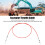 Excavator Throttle Control Cable PU Steel Bendable for EX200 1 4