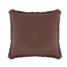 Katoenen sierkussenhoes-450*450mm Verdikte karamelbr
