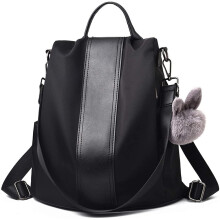 Sac à dos tendance pour femme, sac à dos léger en nylon avec bandoulière amovible et conception antivol pour une utilisation polyvalente