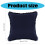 Zachte, stevige kussensloop, kussensloop,-450*450mm Marineblauw 3