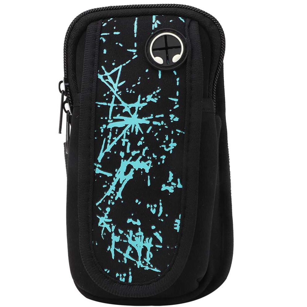 Sports Armband For Exercise Workout, Running Gym Phone Holder With Earphone Hole, Breathable Air Mesh Sweat Proof Armband Free Size Adjustment, High Q 9301476969244