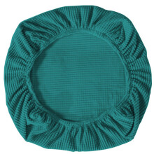 Dikke jacquard gamingstoelhoes Elastieken-Saffierblauw