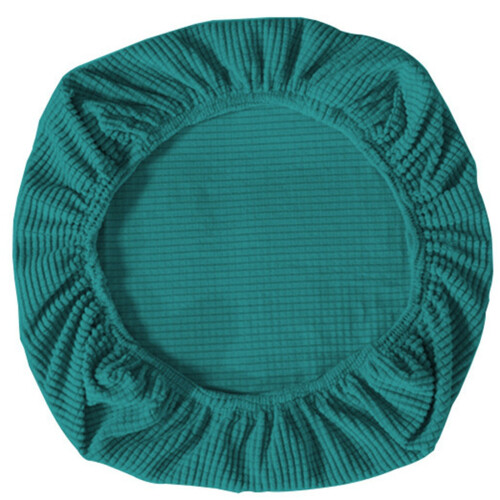 Dikke jacquard gamingstoelhoes Elastieken-Saffierblauw
