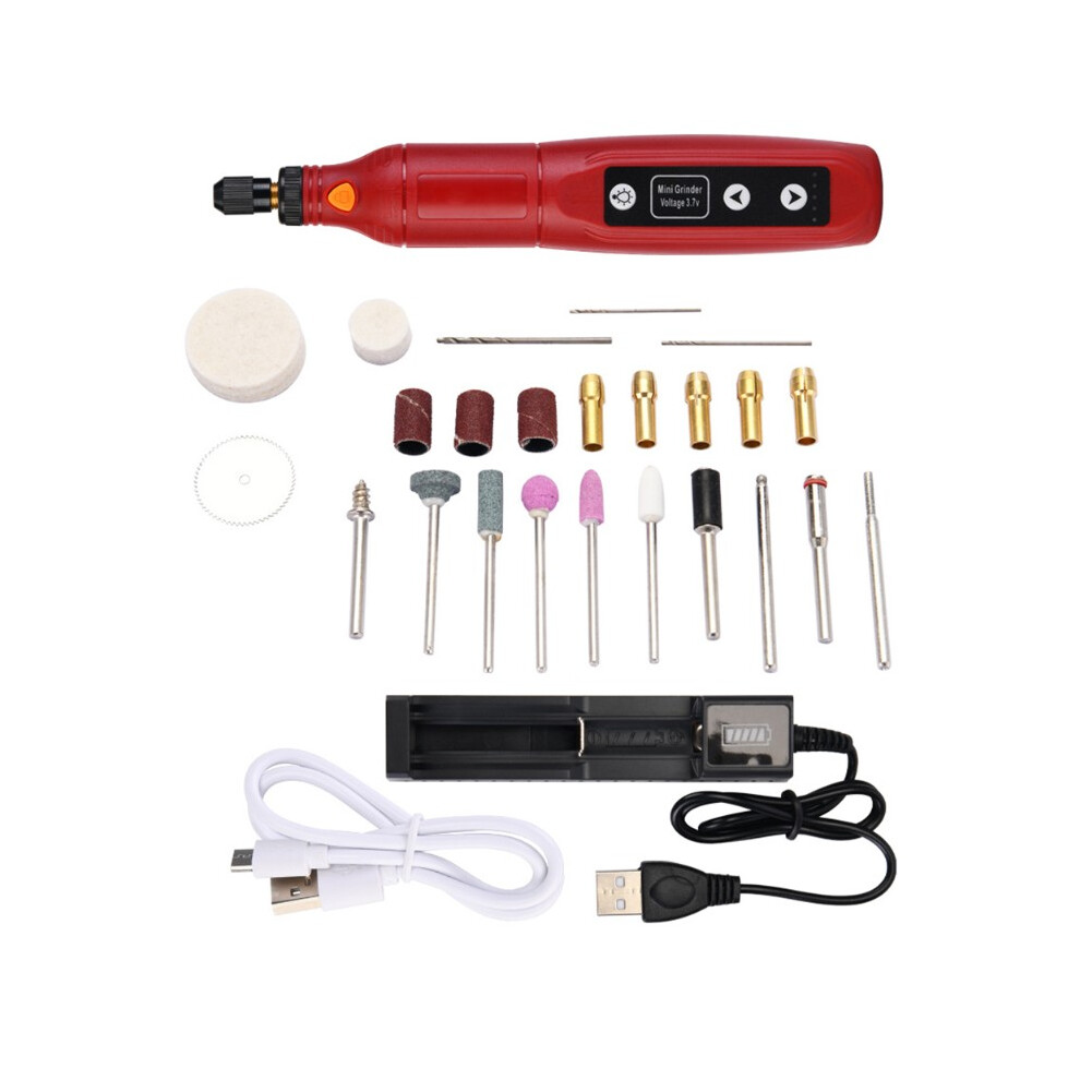 Grinding Machine Electric Adjustable Grinder Tool Set Handheld Rotary Tool For Jade For Wood Metal Carving Punching 6935161517248