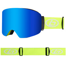 Ski Goggles with Ridgelock Lens Change System, Anti Fog Snowboard Goggles for Men Women Youth, Interchangeable Lens Design with Fast-Swap Magnetic Tec