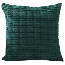 Stijlvolle corduroy kussensloop-Smaragdgroen 45 45 kussensloop