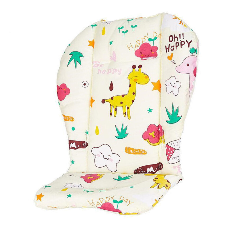 Children Boosters Seats Cushions Portable-Cartoon giraffe mat