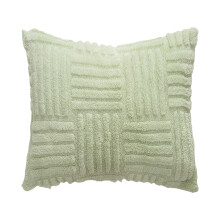 Corduroy kussen kussensloop rechthoekig-45 45cm met kern Groen