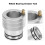 39mm Silver Bearing Greaser Tool for Maverick X3 Max Models 3
