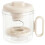 (Beige)Yogurt Strainer with Lid, Greek Yogurt Maker Yoghurt Cheese Strainer Filter Nut Milk Maker 1