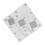 Log Cabin Quilt Lineal, transparentes 9