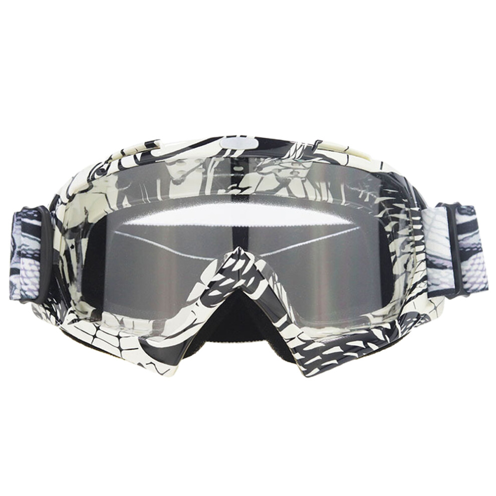 Motocross Goggles, Uv400 Motorcycle Goggles For Men Women Youth, Dirt Bike Mx Goggle Glasses With Anti Fog Technology, Windproof Dustproof Riding Gogg 9301476344416