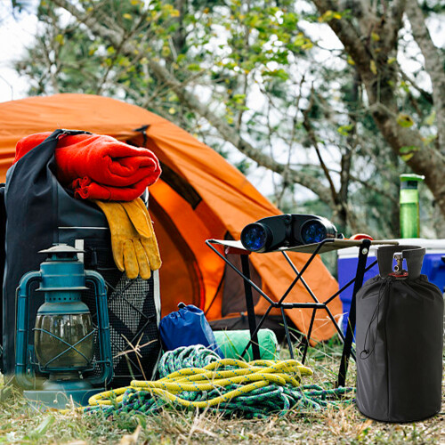 Portable Drawstring Sack, Water-Resistant Compression Gear Bag for Adventurers 1