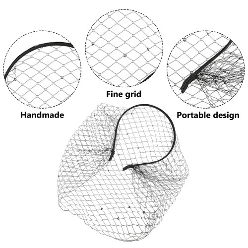 Αναπνεύσιμο mesh fascinator, αξιόπιστο υλικό κορδέλα για το κεφάλι με κρυστάλλινα στρας, 2