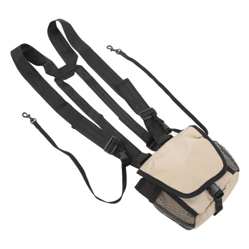 High-Quality Polyester Binoculars Harness, Silent Release Elastic Clip For Compact Binoculars, Adjustable Strap, Multiple Pockets, Suitable For Mounta 2