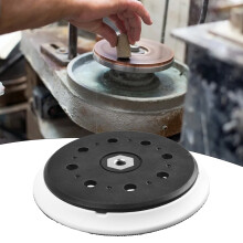 6 Zoll 148 mm 15 Löcher Schleifunterlage für Makita BO6050 BO6050J 197314-7 Orbital Schleifer Polierscheiben Schleifwerkzeuge Schleifwerkzeuge