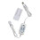 Telecomando per cavo di prolunga USB con interruttore timer, 5 livelli di velocità regolabili per ventole USB e luci LED 5