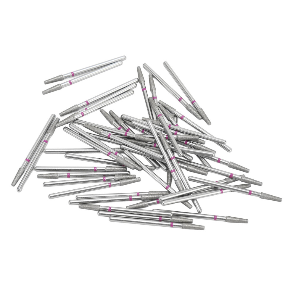 Nail Drill Bits Set 50pcs for Manicure Pedicure Nail Glue & Cuticle Removal