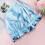 Kinder Satin Elastisch Skyblue Für Zuhause 6