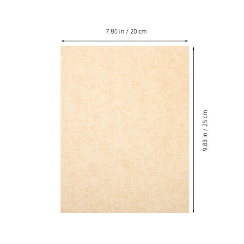 500 Pcs Greaseproof Baking Sheets Thickened Parchment Paper 1