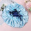 Kinder Satin Elastisch Skyblue Für Zuhause 8