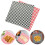 100 Sheets Checkered Sandwich Paper Liners Baking Paper Sheets 8