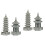 4St Mini Ornament Grijs Duurzaam Voor En Buiten 6
