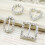 Stijlvolle Zilveren Gespen, Mode Sieraden 2