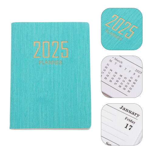 Draagbare Weekplanner Agenda Notitieboek PU Mix Kleur 2