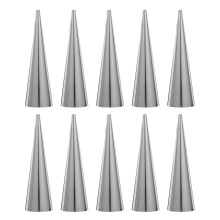 10St Duurzame Rvs Hornvormige Bakvormen Voor Croissants En