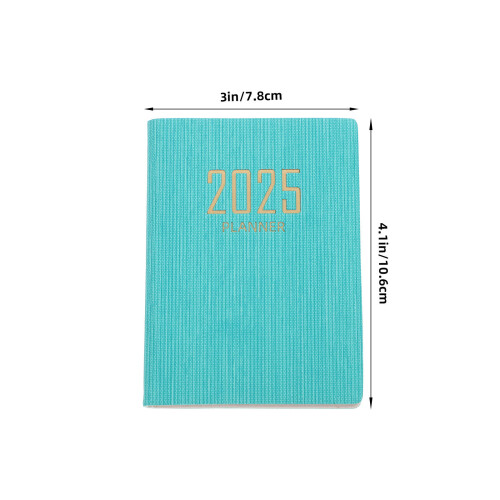 Draagbare Weekplanner Agenda Notitieboek PU Mix Kleur 1