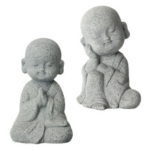 6 . Simulierte Kleine Mönche Für Garten Terrasse Zen Deko