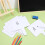6St Lichtgewicht Whiteboards Wit Dubbelzijdig Herbruikbaar 5