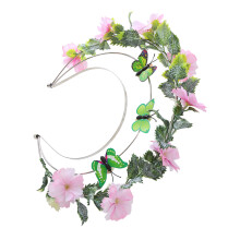 2 blumenkranz butterfly kopfschmuck hochzeit