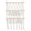 Multifuntionele Beige Opbergnet Met Voor 7