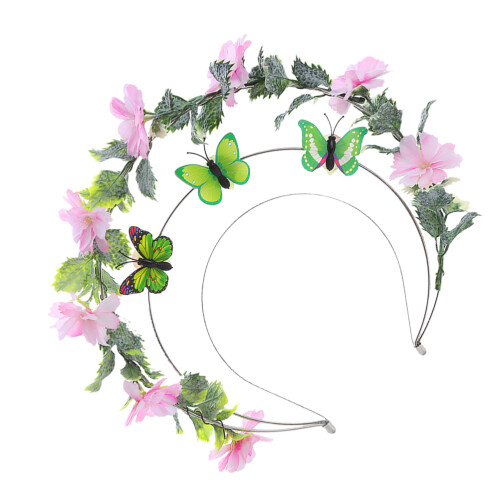 2 blumenkranz butterfly kopfschmuck hochzeit 2