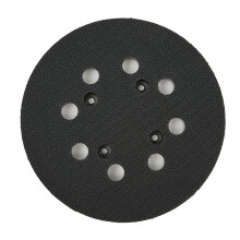 1 stks slipepute, 5 tommer 125 mm, tykk og stiv bakside, lang levetid, egnet for Black & Decker/Poter kabel/Makita slipere