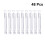 144Stk Herz Bubble Wands Bubble Sticks Weiß Ergonomisch 8