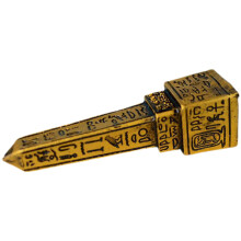 4Stk Ägyptische Obelisk Figur Statue Desktop