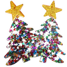 2Paare Leichte Weihnachts Ohrstecker Schmuck Damen