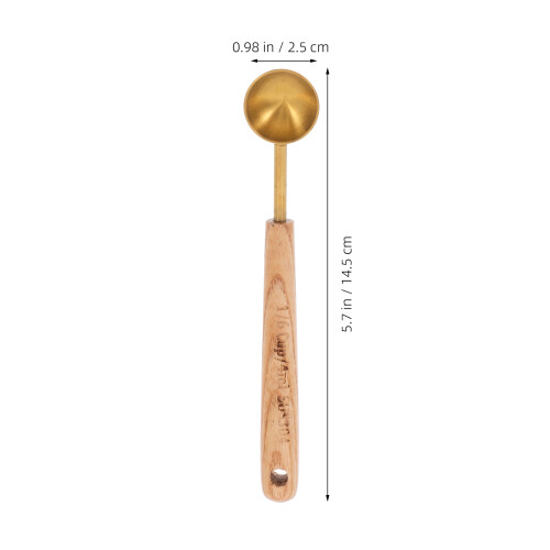 Messlöffel Mit Holzgriff Für Gemahlenen Und Backen 2