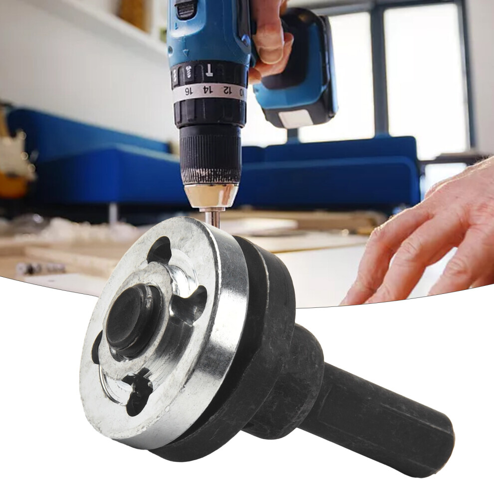 Electric Drill To Angle Grinder Connecting Rod Adapter Accessories 10Mm For Convert Corded Cordless Drills Power Tool 6935161473421