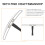1St -Punkt-Augenbrauen-Messlineal 10