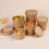 Thicken Oil-Proof Papierbecher Kraft 50 10