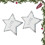 2 Pcs Five-Pointed Star Cloth Sticker Clothing Hole Patch Sequin 2