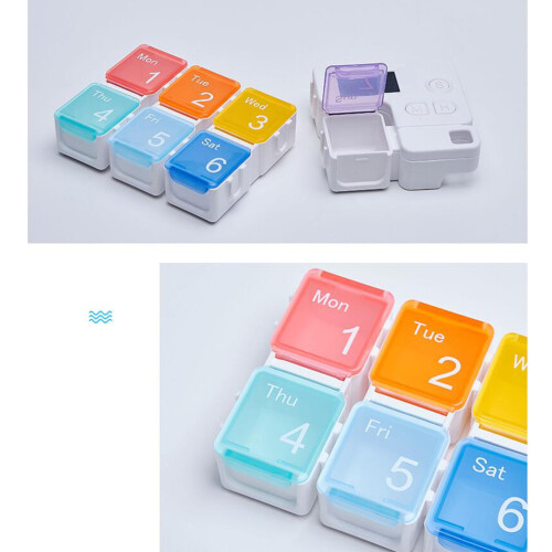 7 Bunter Pillendispenser Für Schule 2