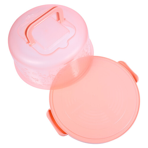 Soporte Portátil Para Pasteles Redondo Con 2